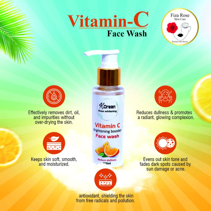 Vitamin C Face Wash Brightening Skin